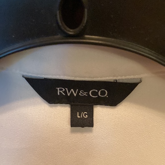 Long Cream Tunic Shirt from RW&Co. Just like new - Picture 2 of 3